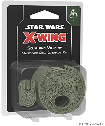 Fantasy Flight Games FFG X-Wing Game Scum and Villainy Maneuver Dial Upgrade Kit - Star Wars X-Wing Miniatures Game 2nd Edition