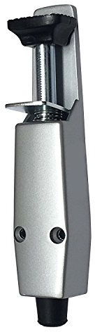 Pacific Doorware Heavy Duty Spring Loaded Step Down Push On Door Holder/Stopper (1, Aluminum)