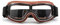 evomosa Motorradbrille Motorräder Retro Pilot Nebelsichere Brille ATV Bike Motocross Brille Schutzbrille - Transparente Linse