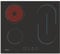 Candy CH64BVT 60cm Ceramic Hob, Touch control, Boosters, Twin zone, Black Glass