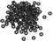 sourcing map 250 Stück O-Ringe Dichtungsringe, 6mm Außendurchm. 2mm Innendurchm. 2mm Breite Metrische Nitrilkautschuk Gummi Dichtung für Sahnespender Poolpumpe Schnellkupplung Kaffeebecher