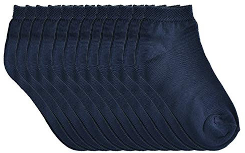 Fontana Calze 12 paia di calze bimbo in Cotone Filo di Scozia elasticizzato modello Caviglia.…