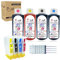 FINK Nachfüllbares Tintenset, kompatibel mit Epson T1295, kompatibel mit Druckern BX535WD BX625FWD BX630FW BX925FWD WF-7515 WF-7525 WF-3520DWF WF-3010DW WF-3540DTWF