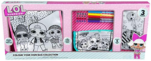 Sambro DUR-4268 LOL 3 Pack Colour Your Own Bag Set