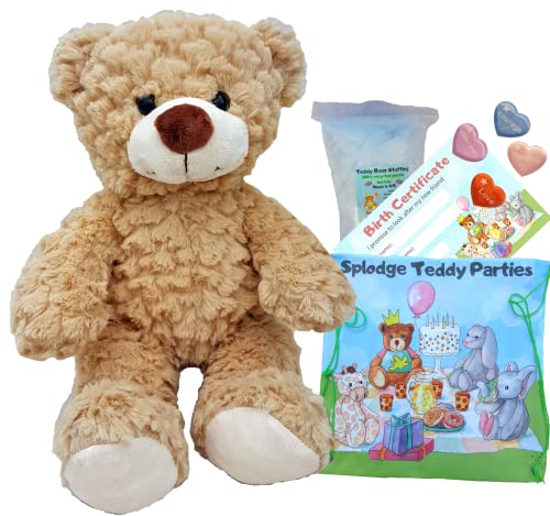 Toffee der Teddybär – Teddybären zum Selbermachen - Bauen Sie Ihren eigenen Teddybär, Größe: 40cm, kein Nähen