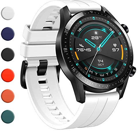 YHC Correas para Huawei Watch GT3/GT2/GT2 Classic/GT2 Pro 46mm,Compatible con Huawei Watch GT 2e/GT Sport Active 46mm