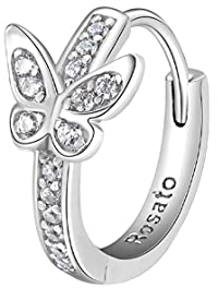 ROSATO Mono Ohrring Schmetterling - RZO060R