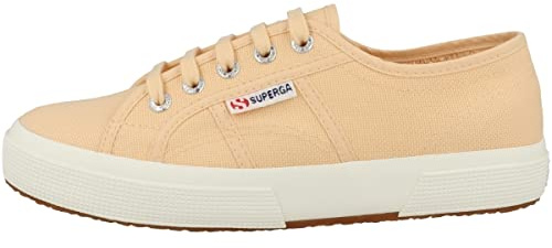 Superga 2750 Cotu Classic Damen-Sneaker, Größe 42, Orange Aprikose
