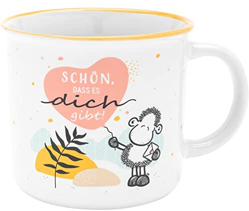 Sheepworld Tasse Motiv Mama schön | Kaffeetasse, Steinzeug, 38 cl | Geschenk Mama, Muttertag, Geburtstag | 47860