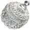 LIFKOME Tarro de almacenamiento de vidrio pequeña caja regalo recipiente decorativo vidrio recipiente con tapa dulces plato frascos en relieve cristal oficina