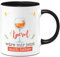 Tassenbrennerei Tasse - Aperol wäre mir jetzt auch lieber - Kaffeetasse lustig mit Spruch - Geschenk für Kollegin, Glas (Schwarz)
