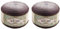 2 x 250 g Alize Bella Batik Ombre Strickwolle Farbverlauf, 500 Gramm Strickgarn 100% Baumwolle, Farbverlaufswolle (grau 7411)