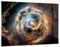 Wandbilder Dekoration Wohnzimmer Universum Kosmos Galaxis Bilder auf Glas 120x80cm Glasbild Schlafzimmer Küche Deko Wand Kunstdruck Art Groß XXL Wanddeko Bild im Glas Modern Wall Decor GAA120x80-5808