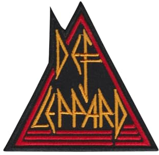 Slow Vibes Patch Store: Englische Rockband Aufnäher, Mittel, Schwarz, Musik, Aufbügeln, 1 Stück, Zufällige Auswahl, Aufnäher