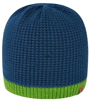 SCHIETWETTER Strickmütze Alex, Beanie, gefüttert, warm & kuschelig blau-grün OS