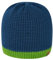 SCHIETWETTER Strickmütze Alex, Beanie, gefüttert, warm & kuschelig blau-grün OS