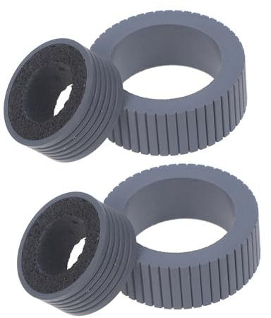 Veemoon 4stücke Scanner Roller Pager Zubehör TPR Material Scanner Roller Pager Teil Zubehör Ersatzteil Für