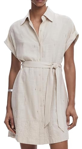 Desigual Damen 25swvw14 Lässiges Kleid