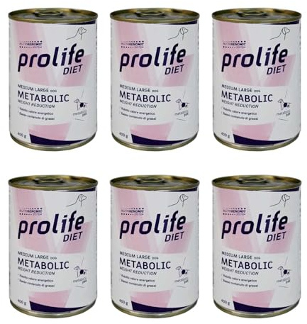 Metabolic 6x400gr Prolife Dog Sparpack Hundefutter in Dose