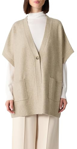 COMMA Poncho-Cape mit Knopfverschluss