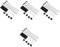 ULTECHNOVO Lot De 4 Mini Climatiseurs Portables Pour Voiture Ventilateur De Refroidissement Mini Climatiseur Portable Brume Rechargeable USB Kit De Montage De Ventilateur De Radiateur