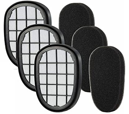 Supkancl Filtro de reemplazo de 6pcs Conjunto de filtros Philips SpeedPro MAX Accesorios CP0663 Herramienta de Limpieza de barredor de hogares aspiradoras