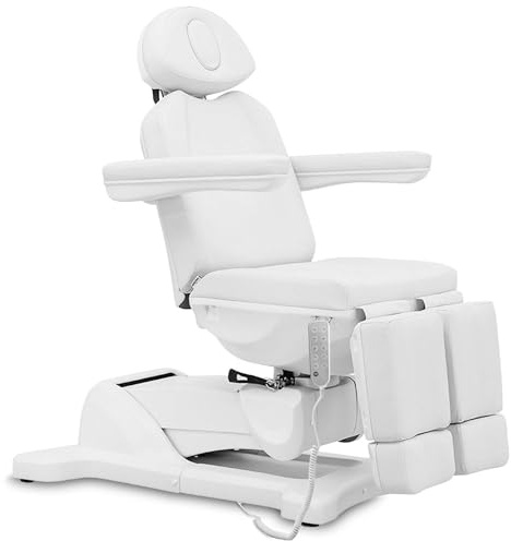 physa Pedicure Chair - 200 W - 186 x 84 x 94 cm - white Beauty chair Massage seat Electric pedicure station