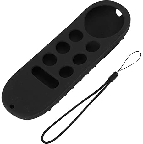 Funda Protectora de Silicona para Mando a Distancia para Chromecast con Mando a Distancia de TV (Conjunto Negro)