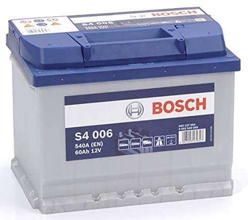 Bosch S4006, Batteria per Auto, 60A/h, 540A, Tecnologia al Piombo Acido, per Veicoli Senza Sistema Start/Stop
