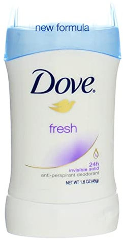 Dove Anti-Transpirant Deodorant Invisible Solid Fresh 1,60 oz