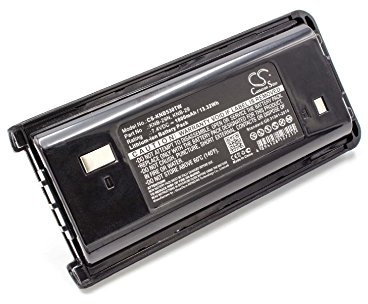 vhbw Akku kompatibel mit Kenwood TK-3202UK, TK-3207, TK-3206M, TK-3206M3, TK-3212 Funkgerät, Walkie Talkie (1800mAh, 7,4V, Li-Ion)