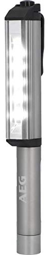 AEG COB LED Stiftleuchte SL 30,Inspektionsleuchte,300 Lumen Vorderseite,mit Magnet,Taschenklipp,für Auto,Haushalt,Werkstatt