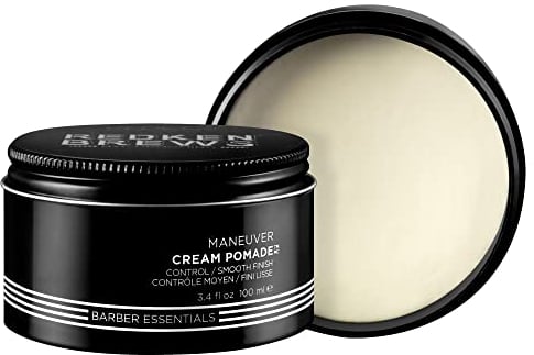 Redken Brews Maneuver Cream Pomade, Stylingcreme für Struktur und Flexibilität, 98 g