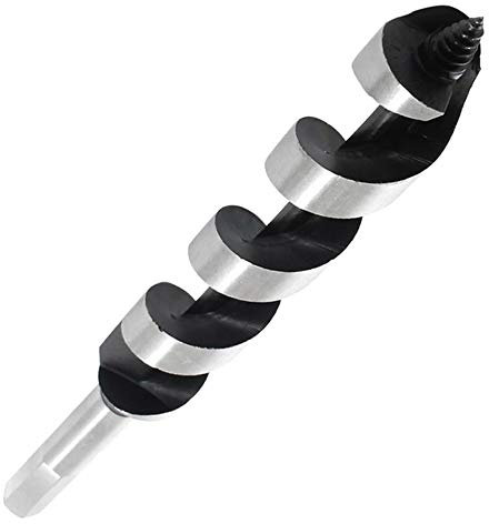 Auger Drill Bit SUPERTOOL Hex Shank Wood Auger Drill Bit 25 mm Drills Bits 460mm Long (Pack of 1 PCS)