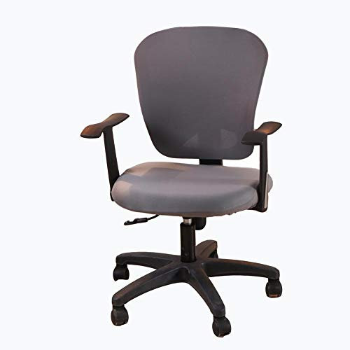 wonderfulwu Stuhlhusse, dehnbar, aus Elastan, für Büro- und Computerstuhl, abnehmbar und waschbar
