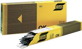 OK 43.32 ESAB Lot de 130 électrodes de soudure pour tige d'électrodes 3,2 x 350 mm 4,7 kg