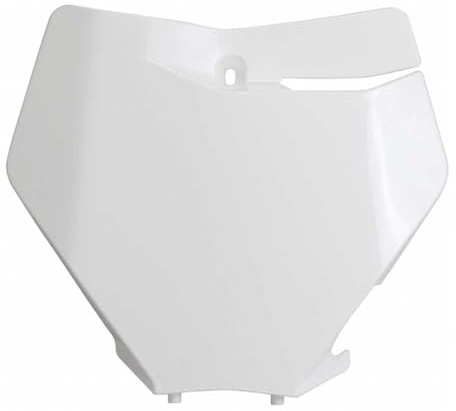 UFO PLAST Nummernschildhalter vorne weiß KTM SX-F 350 2019-2022