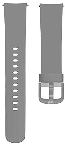 Cool Correa Universal de Goma para Smartwatch 20mm Gris