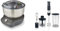 Morphy Richards 400520 MixStar The Easy To Use, Easy To Store, Space Saving Innovative Stand Mixer Stainless Steel & 402061 Total Control Hand Blender, Grey