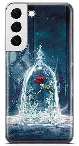 ERT GROUP Handyhülle für Samsung S22 Original und offiziell Lizenziertes Disney Muster Beauty and The Beast 002 optimal an die Form des Handy angepasst, hülle aus TPU
