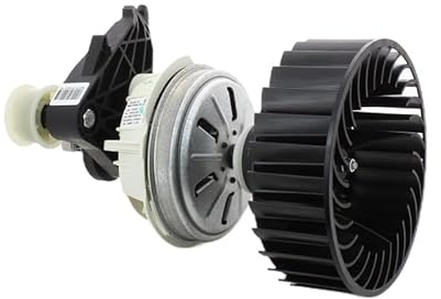 Moteur + turbine 481010598725 pour Sèche linge BAUKNECHT, WHIRLPOOL