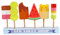Toyvian Holzspielzeug Eiscreme Set KüNstliche Lebensmittelmodelle Simuliertes Am Stiel für Kinder Spielzeug für Puppenhaus-Dekoration Kinder Set Fake Ice