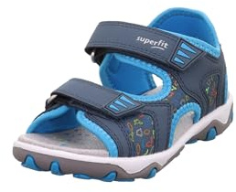 Superfit Jungen Mike 3.0 Sandale 1-009472Sandal, Blue Turquoise 8000, 30 EU