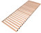 Krok Wood Premium Lattenrost Rollrost mit 20 extra stabilen Leisten aus Massivholz Buche 140x200 cm