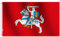 Historische Litauische Staatsflagge, 90 x 150 cm, groß, mittelgroß, für drinnen und draußen, 91,4 x 152,4 cm, Marinefahne, Vytis, Litauen, Großherzogtum, Flagge, Hausdekoration, litauisches Banner,