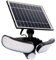 LED Solar Profi-Strahler IP44 mit Bewegungsmelder, Solarpanel abnehmbar, 10W, 3 Lichtmodi
