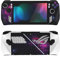 PlayVital 2 Set Protective Skin Decal for ROG Ally, Custom Stickers Vinyl Wraps for ROG Ally Handheld Gaming Console - Purple Nebula