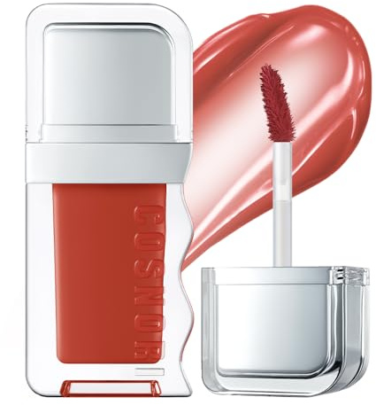 COSNORI Flow Wave Lip Tint – veganer, glasiger Lipgloss, leicht und langanhaltend, Feuchtigkeitsspender auf Pflanzenölbasis, K-Beauty (07 KIND)