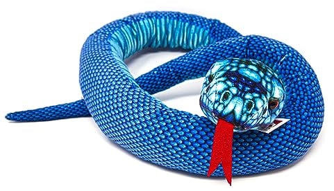 Cornelissen - Kuscheltier - Schlange Blaue Grubenotter - 150 cm
