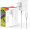 YCCTEAM Chargeur pour Switch Console Adaptateur Secteur Support Le Mode TV 15V / 2.6A Charge Rapide avec Câble de 1.5m/5ft, Compatible avec Switch Lite/Switch OLED-Blanche